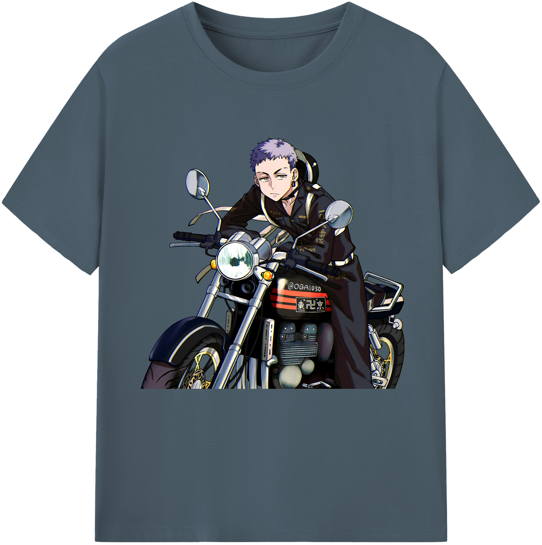 （画像用） 東京リベンジャーズ Tokyo Revengers 綿100％半袖Tシャツ（フロントプリント）